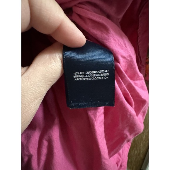 Ralph Lauren Dress Girls 5-6T Straps Cotton Pink Blue Floral Frilly Flare **Read - Picture 9 of 10